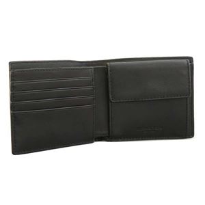 Michael Kors（マイケルコース） 二つ折り財布（小銭入れ付）  39F7MMNF3B 1 BLACK