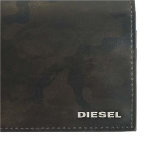 DIESEL（ディーゼル） フラップ長財布  X04976 H5760 OLIVE NIGHT/MILITARY CAMOU