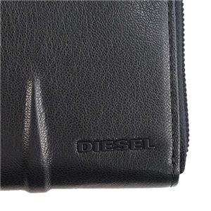 DIESEL（ディーゼル） ラウンド長財布  X04999 T8013 BLACK