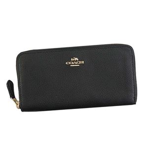 Coach　Factory（コーチ F） ラウンド長財布  16612 IMBLK 