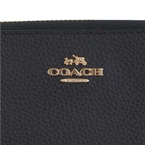 Coach　Factory（コーチ F） ラウンド長財布  16612 IMBLK 