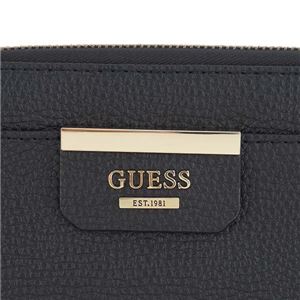 Guess（ゲス） ラウンド長財布  VG642246 BML BLACK MULCH