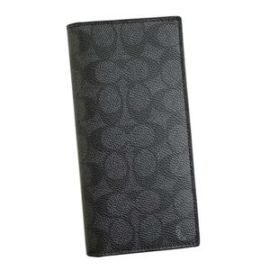 Coach（コーチ） フラップ長財布  74939 CHR CHARCOAL