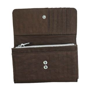 Kipling（キプリング） フラップ長財布  K13107 35U INTENSE BROWN