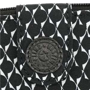 Kipling（キプリング） 二つ折り財布（小銭入れ付）  K13891 K40 MONOCHROME PR