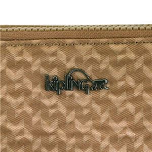Kipling（キプリング） ラウンド長財布  K14298 44O CAMEL EMB