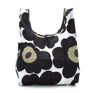 marimekko(マリメッコ) トートバッグ 40470 30 WHITE/BLACK/OLIVE