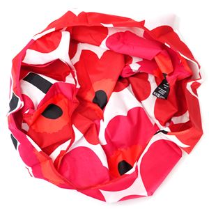 marimekko(マリメッコ) トートバッグ 40470 1 WHITE/RED