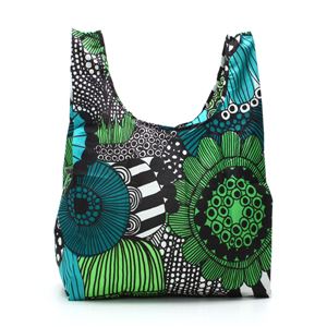 marimekko(マリメッコ) トートバッグ 41404 160 WHITE/GREEN/BLACK