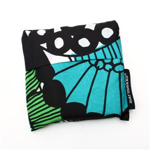 marimekko(マリメッコ) トートバッグ 41404 160 WHITE/GREEN/BLACK