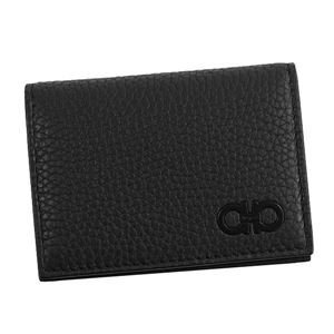 Ferragamo（フェラガモ） 名刺入れ  66A080 685881 NERO