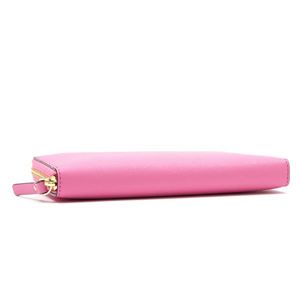 KATE SPADE（ケイトスペード） ラウンド長財布  PWRU3898 679 TULIP PINK//CRISP LINEN