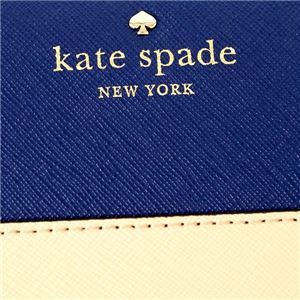 KATE SPADE（ケイトスペード） ラウンド長財布  PWRU3898 251 DRIFTING SAND/OCEAN