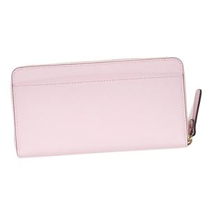 KATE SPADE（ケイトスペード） ラウンド長財布  PWRU3898 663 PINK BLUSH//CRISP LINEN