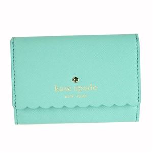 KATE SPADE（ケイトスペード） 小銭入れ  PWRU4773 388 SOFT AQUA/MINT SPLASH//CHAMPAGNE