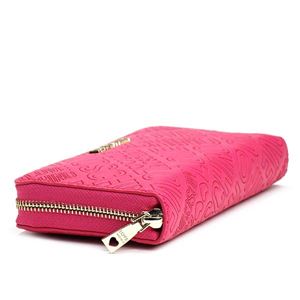 LOVE MOSCHINO（ラブモスキーノ） ラウンド長財布  JC5528 604 FUXIA