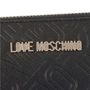 LOVE MOSCHINO（ラブモスキーノ） ラウンド長財布  JC5546 0 NERO