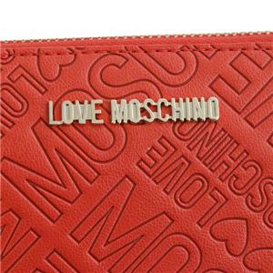 LOVE MOSCHINO（ラブモスキーノ） ラウンド長財布  JC5546 500 ROSSO