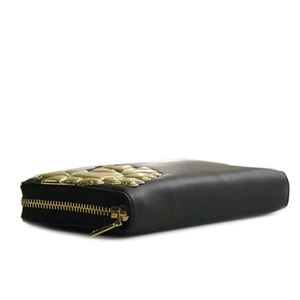 LOVE MOSCHINO（ラブモスキーノ） ラウンド長財布  JC5557 00B NERO/ORO