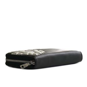 LOVE MOSCHINO（ラブモスキーノ） ラウンド長財布  JC5557 00A NERO/ARGENTO
