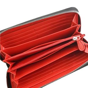 LOVE MOSCHINO（ラブモスキーノ） ラウンド長財布  JC5557 00A NERO/ARGENTO