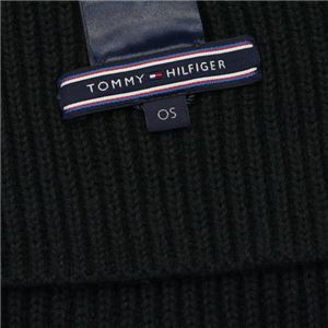 TOMMY HILFIGER（トミーヒルフィガー） マフラー  E357862627 83 FLAG BLACK