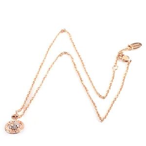 Vivienne Westwood（ヴィヴィアンウエストウッド） ペンダント/ネックレス  MT12626/4  CRYSTAL/PINK GOLD/RHODIUM