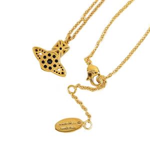 Vivienne Westwood（ヴィヴィアンウエストウッド） ペンダント/ネックレス  BP624994/2  BLACK CZ