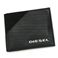 DIESEL（ディーゼル） 二つ折り財布（小銭入れ付） BEAT THE TIME 00XS40 T8013 ブラック H10×W12×D1.5