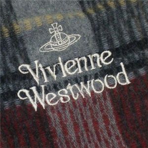 Vivienne Westwood(ヴィヴィアンウエストウッド) マフラ- 2 F551 1 レッド L191W31