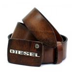 DIESEL（ディーゼル） ベルト 00C HVQ 4 ブラウン B5×7.5 長さ75/85