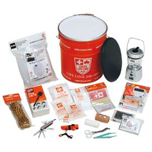 【防災グッズ】ロゴス(LOGOS) LLL防災缶サバイバル72h 82100457