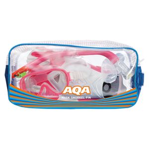 鬼怒川 AQA（アクア） スノーケリング 3 点セット シリコンM KZ9210 フラッシュピンク