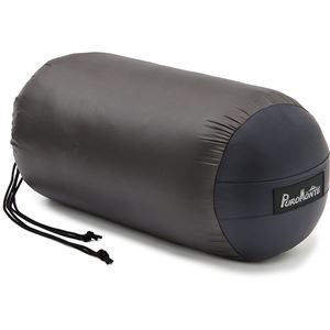 PUROMONTE(プロモンテ) コンパクトダウンシュラフ 780g レギュラー丈 DL780 ブラック&times;グレー