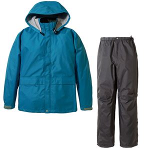 PUROMONTE(プロモンテ) Rain Wear ゴアテックス レインスーツ Men's SR135M アクア&times;チャコール XL