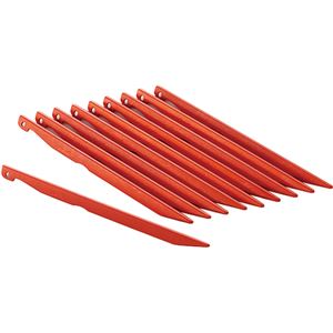 HCS(エイチシーエス) アルミカラーペグ10本セット OGK3105SET オレンジ