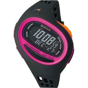 SOMA(ソーマ) RunONE 100SL MEDIUM SIZE(ランワン 100SL ミディアムサイズ) ブラック&times;ピンク NS09008