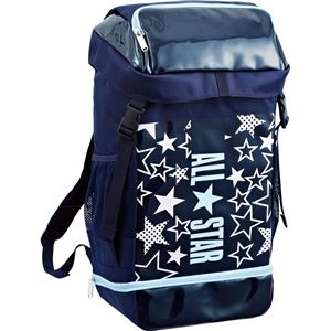 CONVERSE（コンバース） エナメルリュック ネイビー&times;サックス