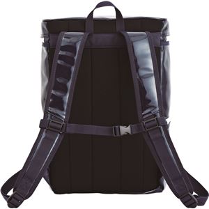 CONVERSE（コンバース） エナメルスクエアリュック ブラック&times;ホワイト