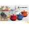 LeCreuset（ル・クルーゼ）　ストーンウェア　スープ　ボウル　2P　910011－00－01 ホワイト