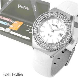 Folli Follie �`�F���W�E�H�b�` F212L/S SLV WHPKBL�^�V���o�[�~�z���C�g�E�s���N�E�u���[