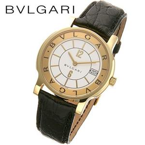BVLGARI ソロテンポ K18 レザー ST29WGLD/レディース