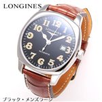 LONGINES（ロンジン） ロンジンスピリット オートマチック アリゲーター L2.700.4.53.2／ブラック・メンズラージ