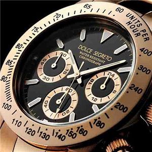 DOLCE SEGRETO(ドルチェ・セグレート) クロノグラフ CG300BK