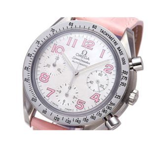 OMEGA スピードマスター レザー 3834 ライトブルー