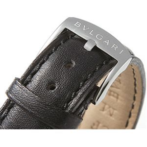 BVLGARI レッタンゴロ シルバータペストリー レザーウォッチ RT39C6LSL