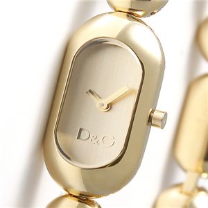 D&G(ディー&ジ―) レディースウォッチ DW0228/ゴールド(ブレス)