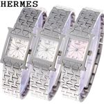 HERMES（エルメス）Hウォッチ レディースミニブレス時計 HH1.110.214 4835 ピンクシェル