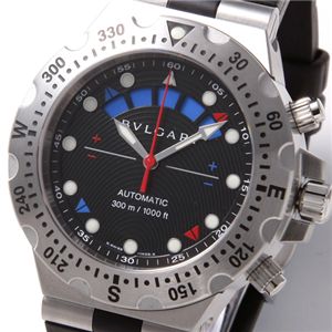 BVLGARI(ブルガリ) メンズウォッチ SD40BSV/RE/ディアゴノプロフェッショナル(ブラック)