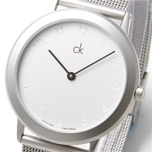 CK (カルバンクライン) ミニマル メンズ&レディース K3111.20/メンズ・シルバー